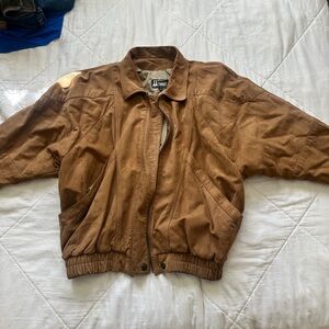 Comint Tan Leather Jacket